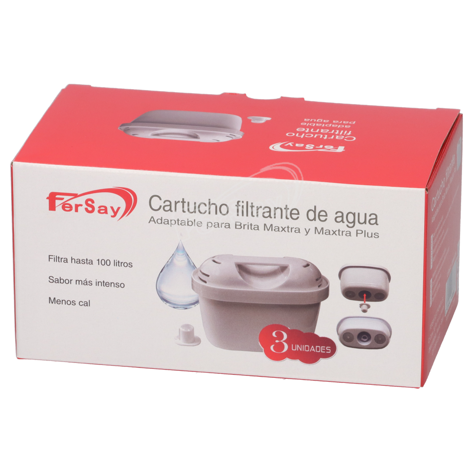 Filtros adaptáveis Brita 3 unidades - 120BRI152A - BRITA - Cenital 2