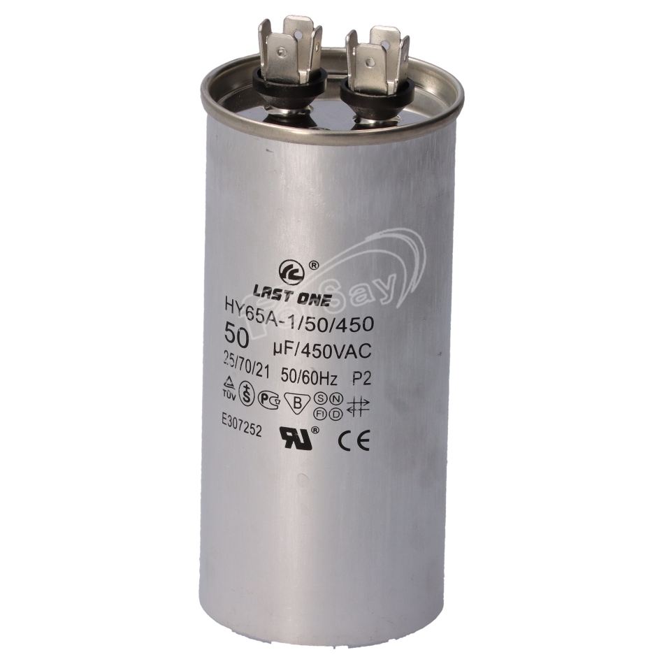 Condensador para aire acondicionado 50 mf. - 12AG6050 - FERSAY