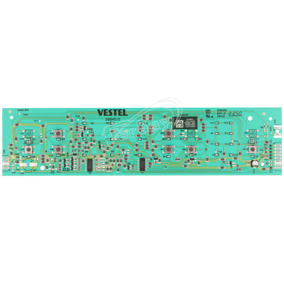 DIS.CARD TFT/VA1/K2/BMD15/InBr/23823899 - 32051532 - TELEFUNKEN - Principal