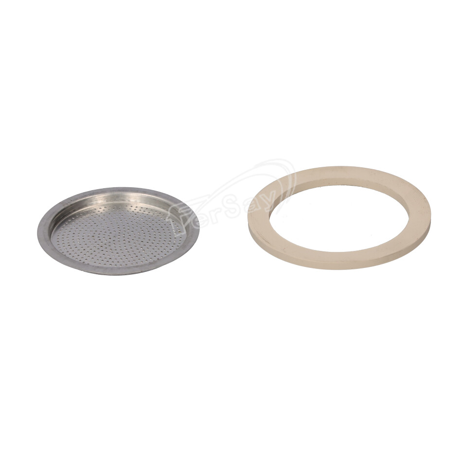 Goma cafetera y filtro, universal, para 3 tazas, - 44UN0028 - UNIVERSAL