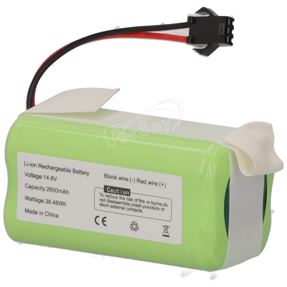 Bateria adaptable, marca: Cecotec, modelos: Conga 990, 1190, voltaje 14.8V, capacidad: 2600mAh - 49CE0201A - CECOTEC