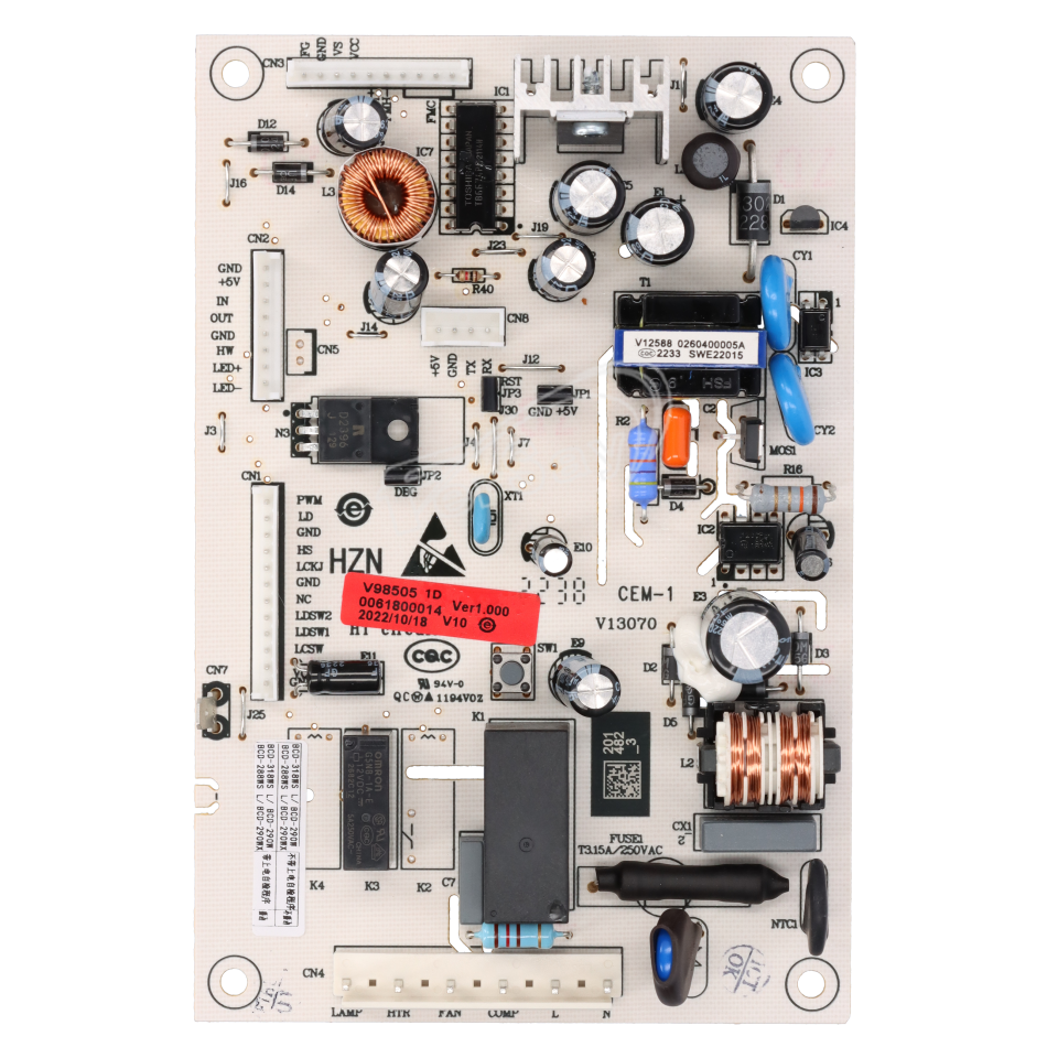 Modulo electronico frigorifico 81640138 - 81640136 - TEKA