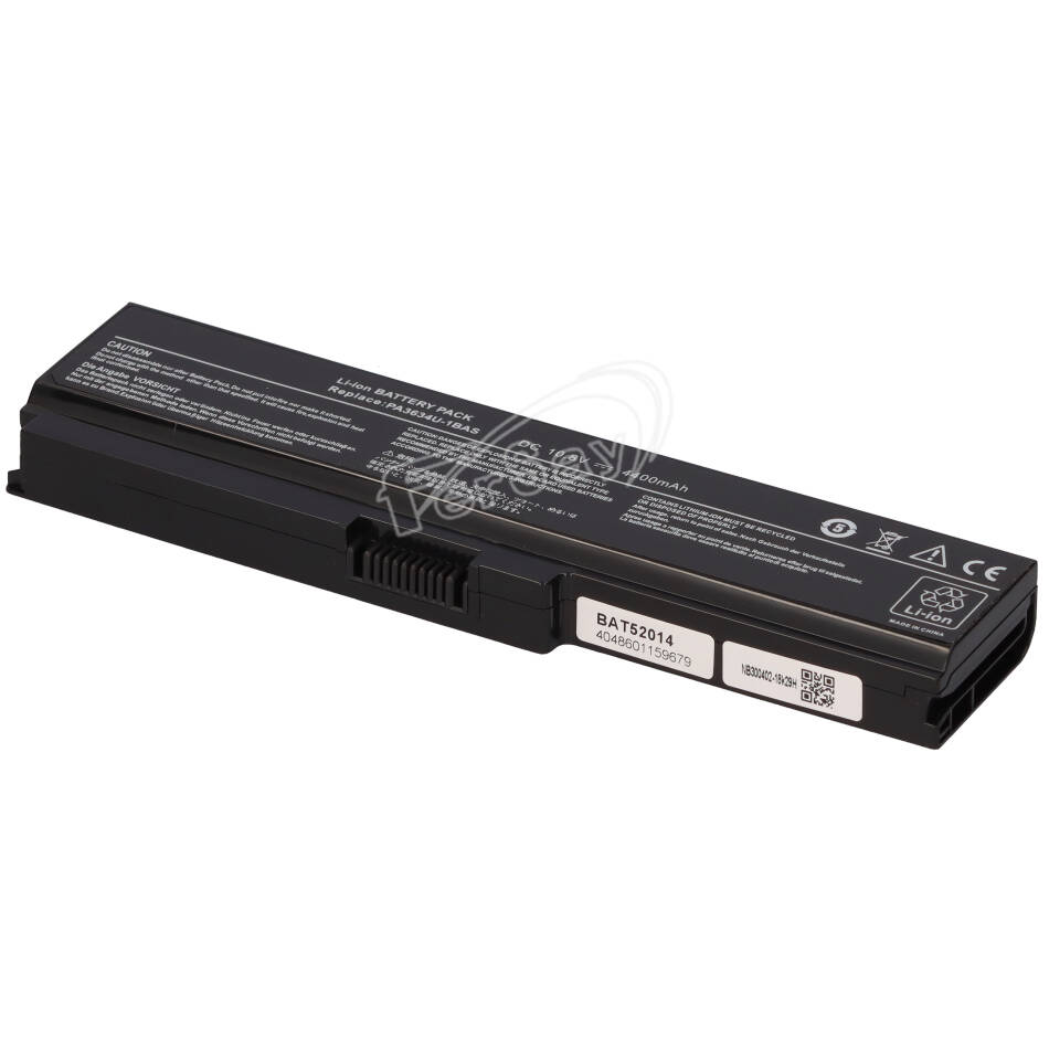 Batería para ordenador portátil Toshiba PA3634U-1BAS/1BRS. - EBLP205 - FERSAY