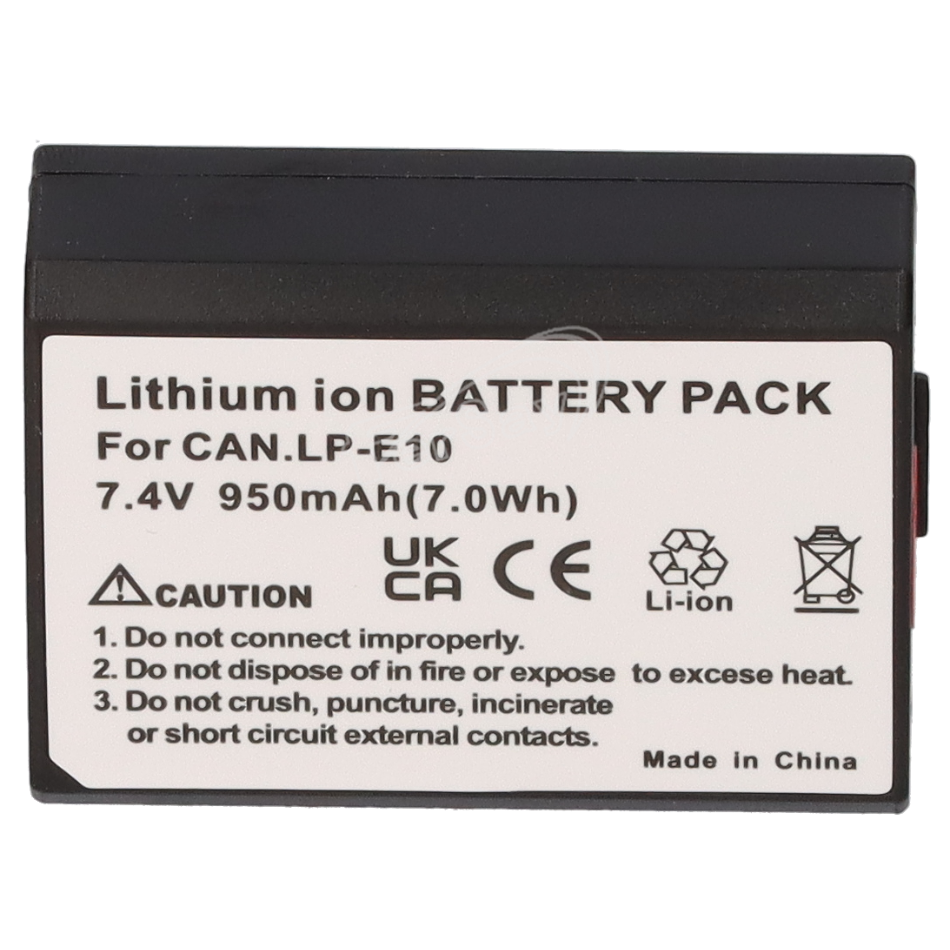 BATERIA PARA PORTATIL CANON 7,4V,950MAH - ECL384 - FERSAY