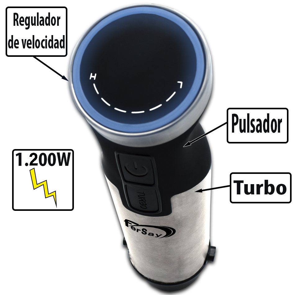 Batidora de mano Fersay 1200w y motor AC - FERSAYBTM2600 - FERSAY - Cenital 1