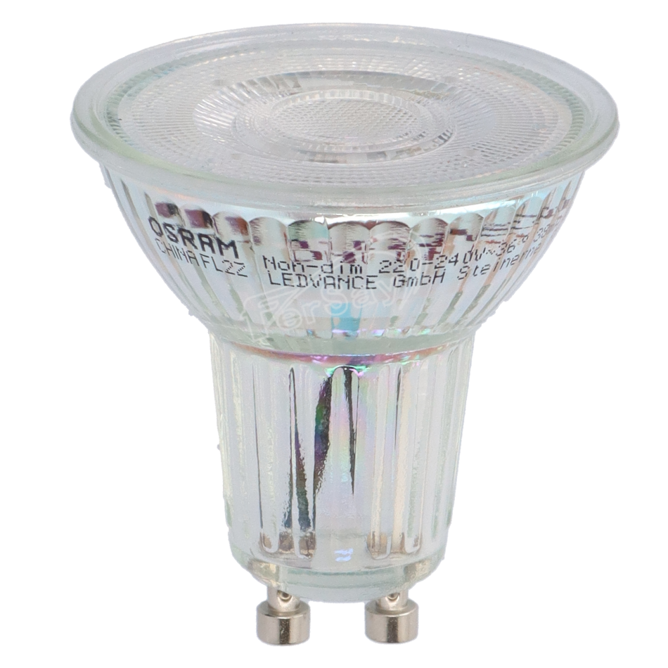 Bombilla LED marca OSRAM,modelo STAR CLASSIC, TIPO GU10, 4000 Kelvin, 350 Lumen, 4,3W Consumo - OSRAMGU104000 - OSRAM