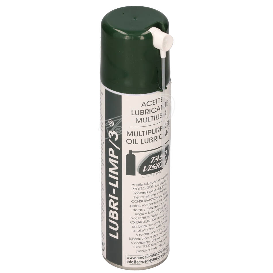 Spray aceite lubricante fino electronica 335ml - TSLUBRILIMP3 - TASOVISION